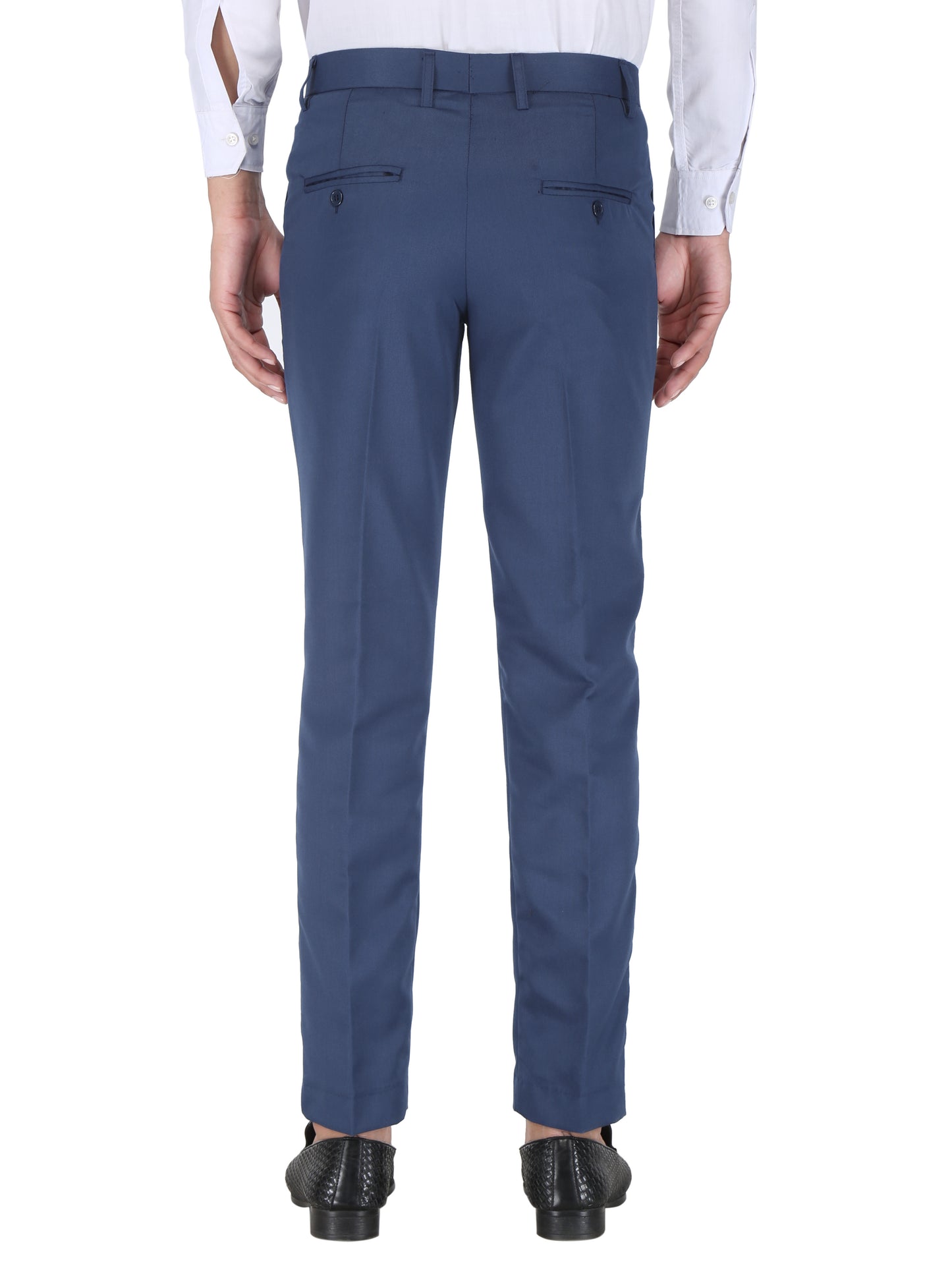 Men Slim Fit Morepitch Polycotton Trousers